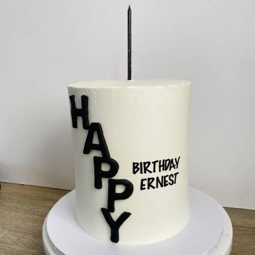 Simple birthday cake