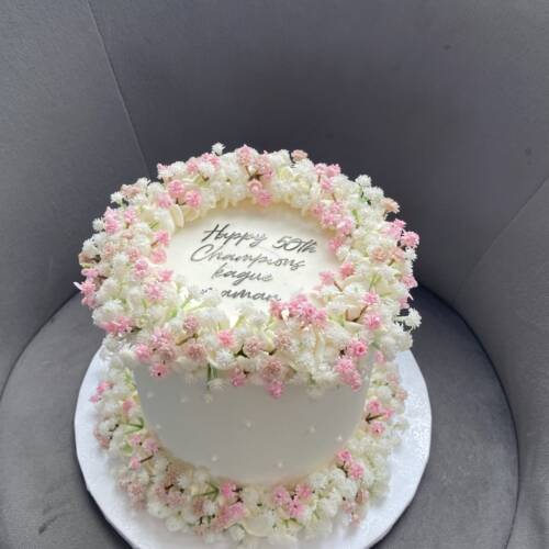 Mini florals cake